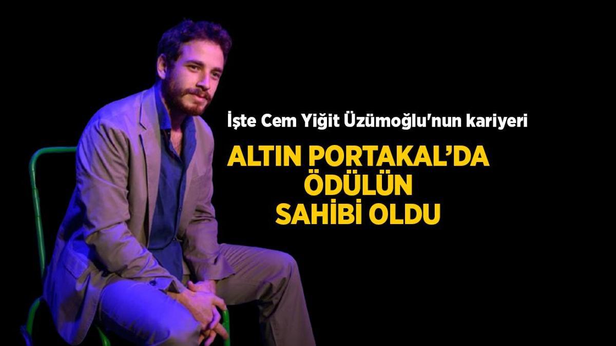 Altın Portakal’da mükafatın sahibi oldu! İşte Cem Yiğit Üzümoğlu’nun mesleği