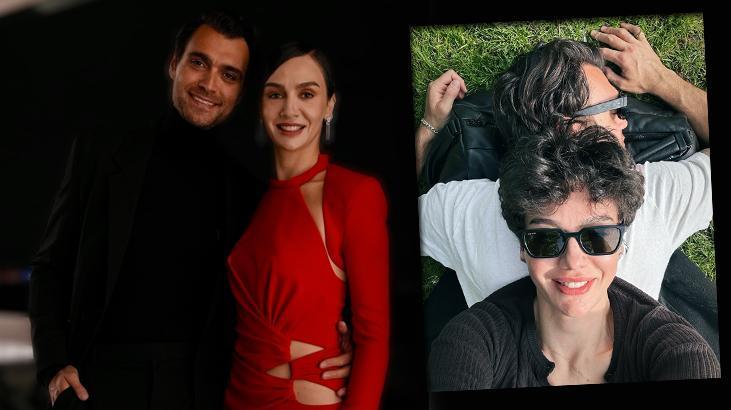 Amsterdam’da aşk tazelediler! Tekçe Akalay ile Hakan Kurtaş çiftinden memnunluk pozları