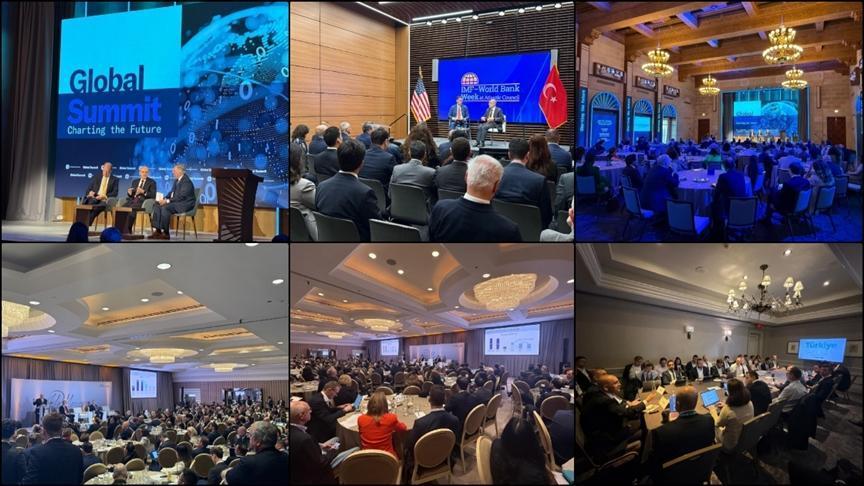 Bakan Şimşek, Washington’da yatırımcılarla buluştu