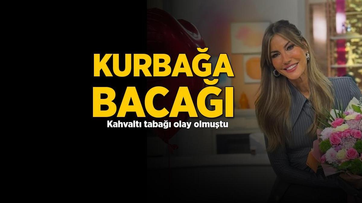 Çağla Şıkel’den olay kahvaltı yorumu! ‘Sanki kurbağa bacağı yemişim’