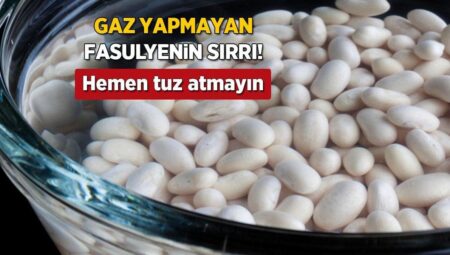 Gaz yapmayan fasulyenin sırrı belli! Islatırken tuz koymayın, tadı daha hoş