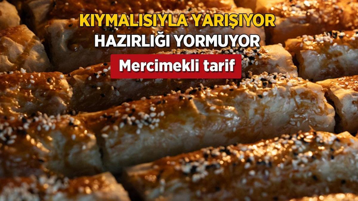 İçindeki mercimek kıymayı aratmıyor! Yufkası kıtır kıtır, komşu çatlatan börek tanımı
