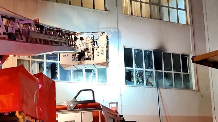 Maltepe Huzurevi’nde yangın