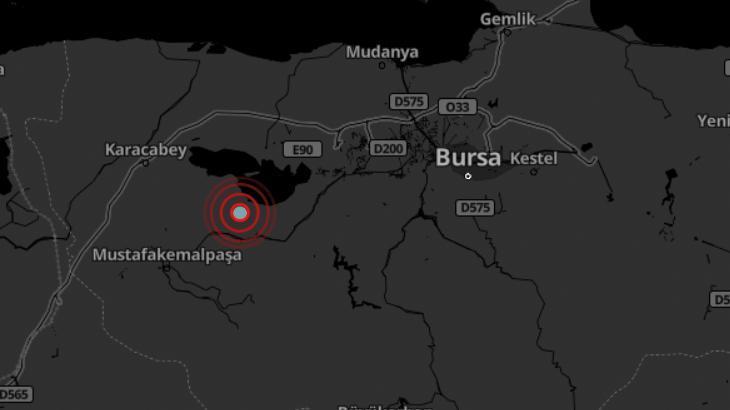 Son dakika! Bursa’da 3.5 büyüklüğünde zelzele
