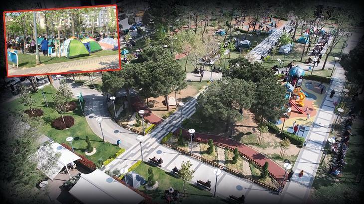 3 gündür çadırda kalıyorlar! İstanbullular sarsıntının tesirini atlatamadı