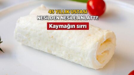 45 yıllık ustadan kaymak tarifi! 1 çay kaşığı ekleyin, damakta ipek üzere yayılacak