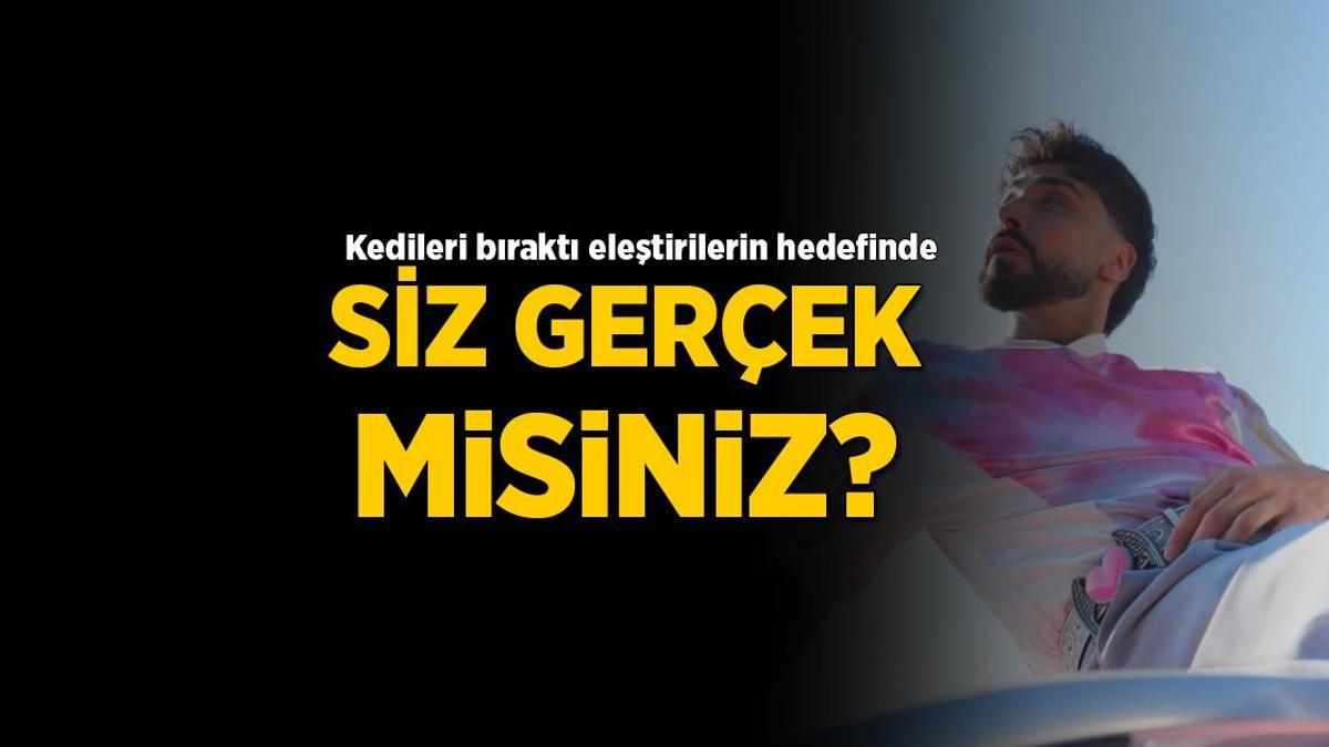 Kedilerini bırakan Sefo tenkitlerin hedefinde! ‘Siz gerçek misiniz?’