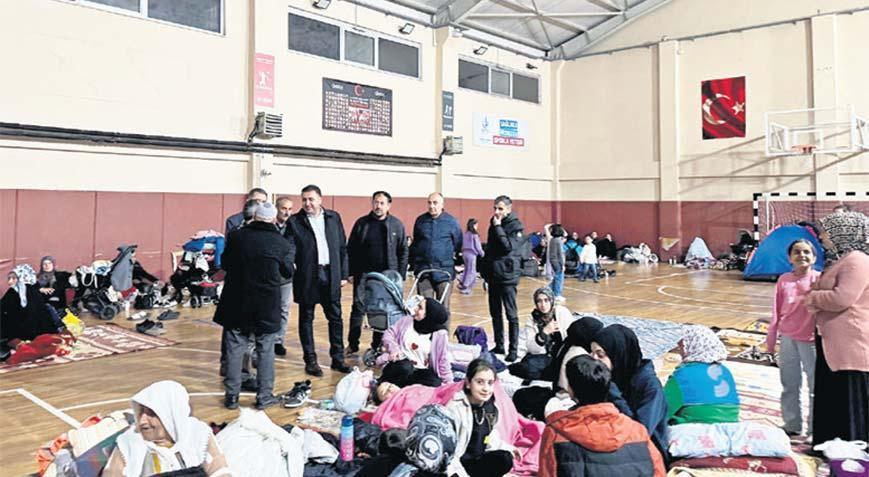 Okullar vatandaşlara mesken sahipliği yaptı