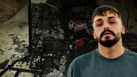 Rap müzikçisi Sefo haberi toplumsal medyadan duyurdu! Konutu küle döndü