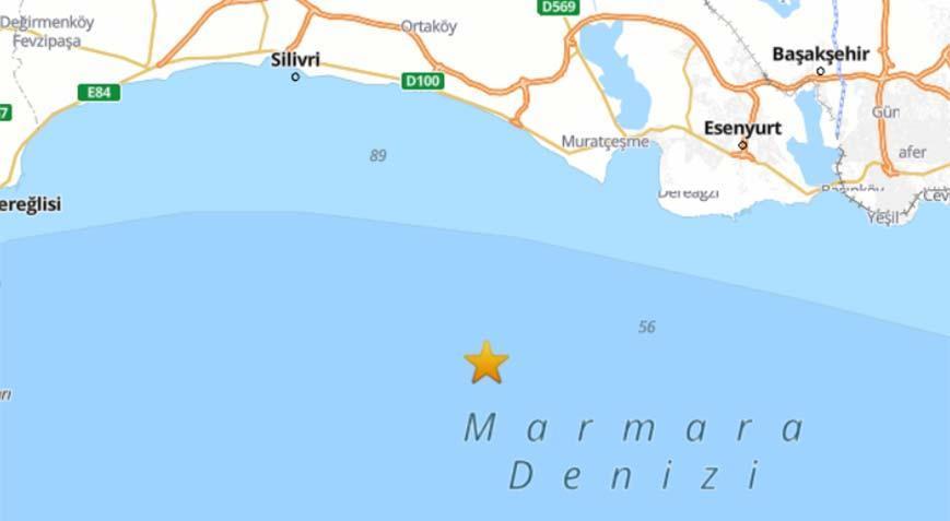 Son dakika: İstanbul’da 4,3 büyüklüğünde zelzele