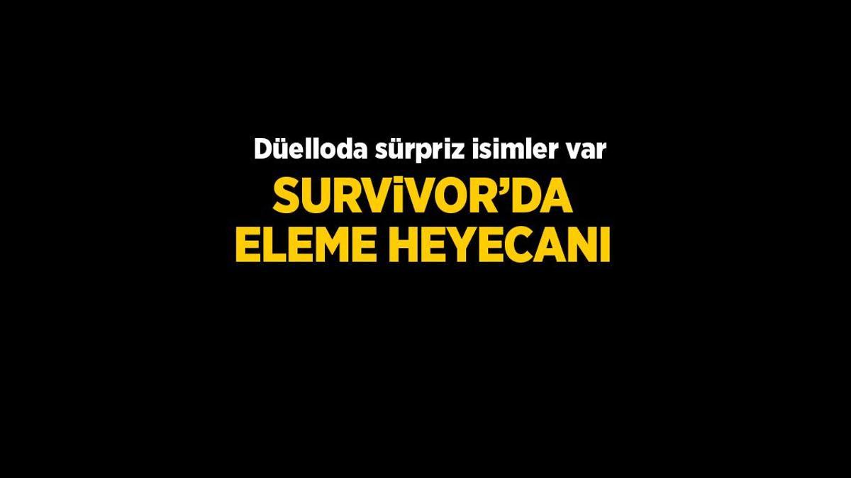 Survivor All Star’da eleme heyecanı! Düelloda sürpriz isimler var
