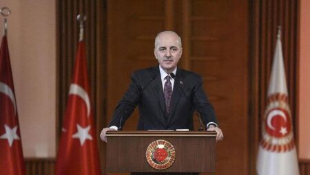 TBMM Başkanı Kurtulmuş, Anayasa Mahkemesinin 63. kuruluş yıl dönümünü kutladı