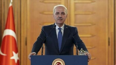 TBMM Başkanı Kurtulmuş’tan şehit polis memuru Bacak için taziye