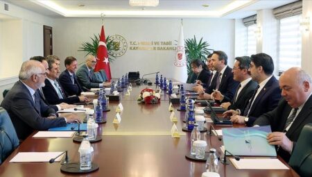 Bakan Bayraktar, IRENA Genel Yöneticisi La Camera ile görüştü