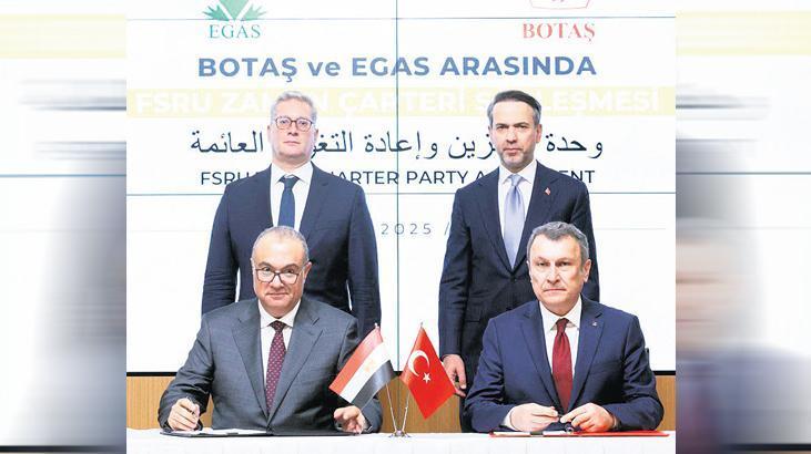 BOTAŞ’ın gemisine birinci ‘yurt dışı’ misyonu