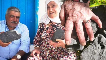 Büyük bir ateş kesimi bahçesine düştü! ‘Anneler günü armağanı gökten geldi’