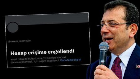 Ekrem İmamoğlu’nun X hesabına erişim manisi