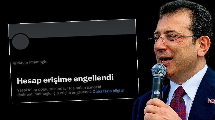 Ekrem İmamoğlu’nun X hesabına erişim manisi