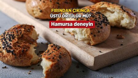 Fırından çıkan poğaçanın üstünü çabucak örtmeyin! Hamursa bu prosedürle kurtarın
