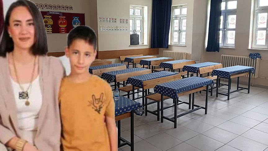 Hastalanan çocuğunu okuldan alıp meskene gidecekti! Merve öğretmen ve oğlunun feci sonu