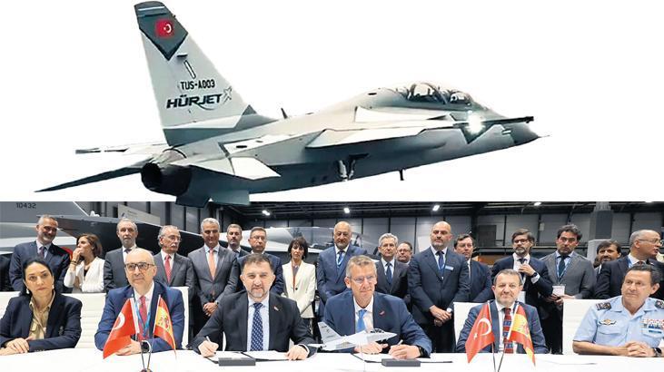 Hürjet, Avrupa’ya uçtu