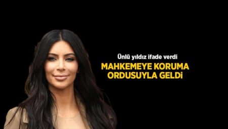 Kim Kardashian’a Paris’te dehşeti yaşatmışlardı! Mahkemeye gelişi olay oldu