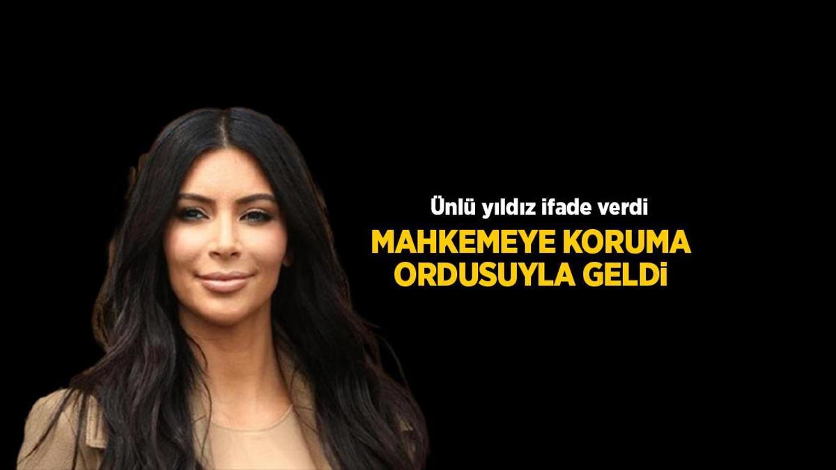 Kim Kardashian’a Paris’te dehşeti yaşatmışlardı! Mahkemeye gelişi olay oldu