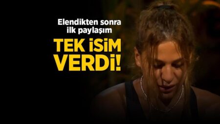 Survivor’dan diskalifiye olan Almeda Baylan’dan birinci paylaşım! Batuhan Karacakaya olayının perde ardını anlattı