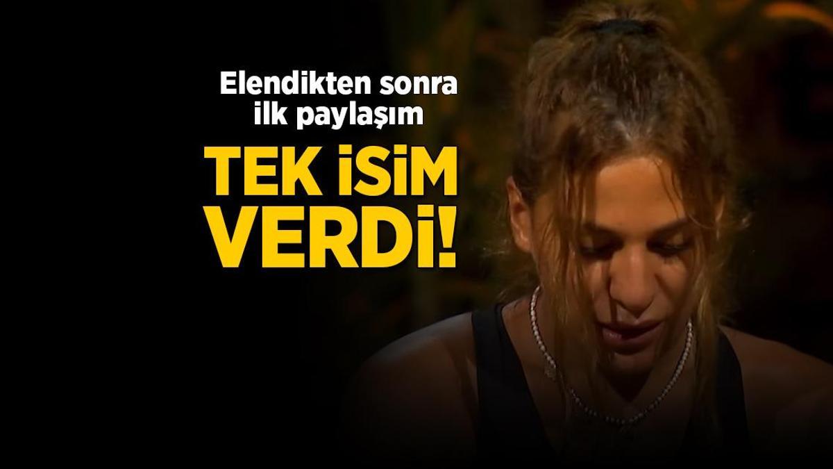 Survivor’dan diskalifiye olan Almeda Baylan’dan birinci paylaşım! Batuhan Karacakaya olayının perde ardını anlattı