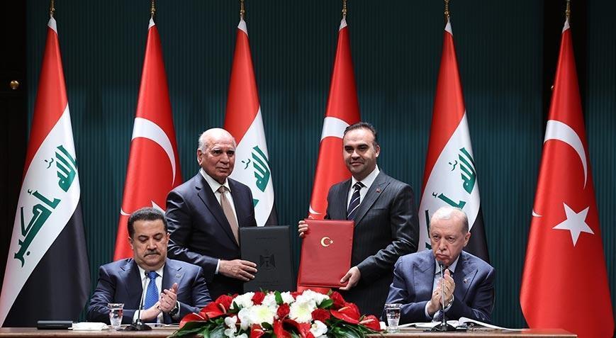 Türkiye ile Irak ortasında 11 mutabakata imza atıldı