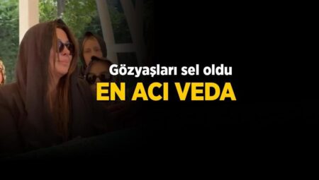 Aslı Hünel ve Saruhan Hünel’in gözyaşları sel oldu! En acı veda