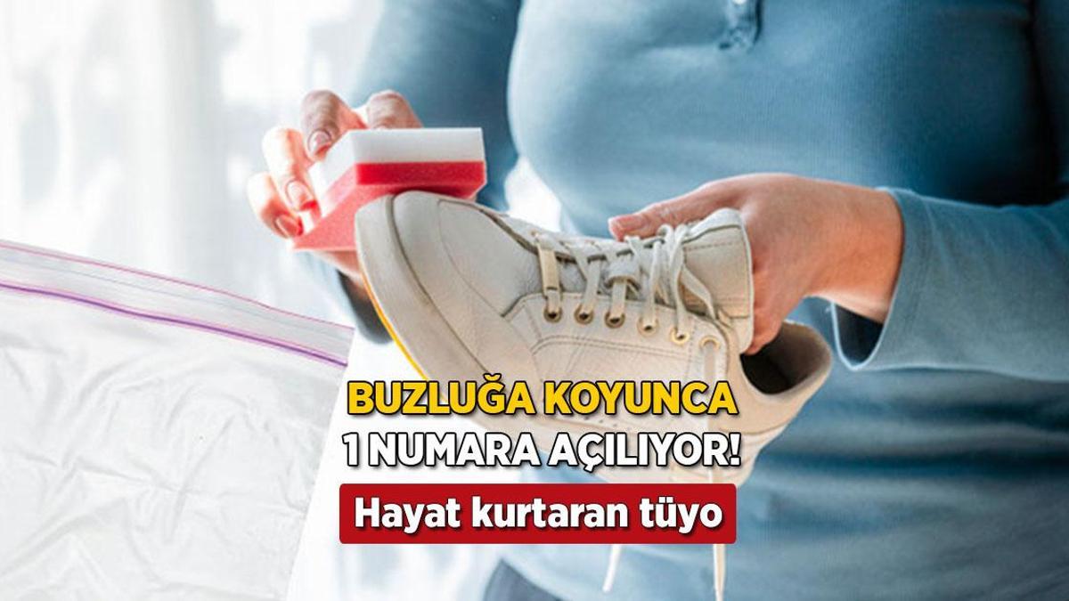 Ayağa vuran ayakkabıyı buzluğa atın! 1 numara kadar büyüyor, deneyen mutlu