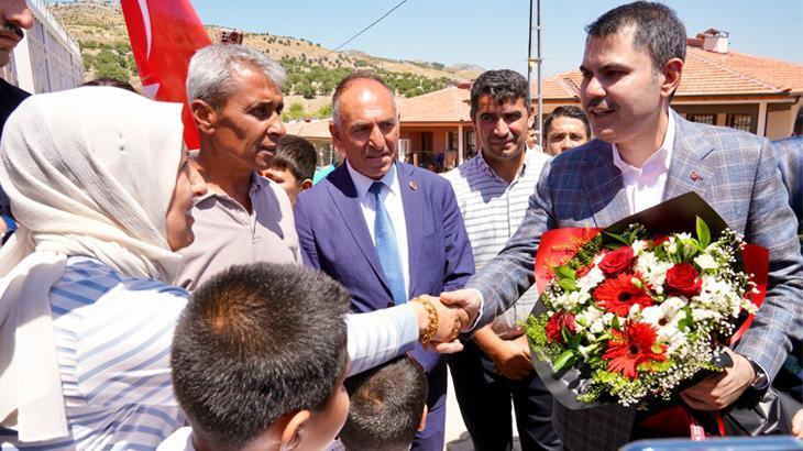 Bakan Kurum’a Zey Köyü’nden teşekkür: ‘Koskoca bir dağ delindi, bir kent merkezi açıldı’