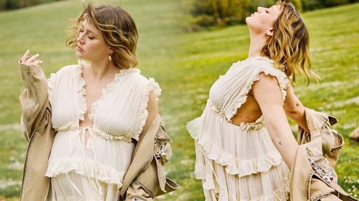Birinci defa anne olmak için gün sayıyor! Gizem Karaca’dan yeni hamilelik pozları