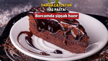 Borcamda yaş pasta tarifi! Çayın yanına şipşak hazır, bu türlü lezzet yok