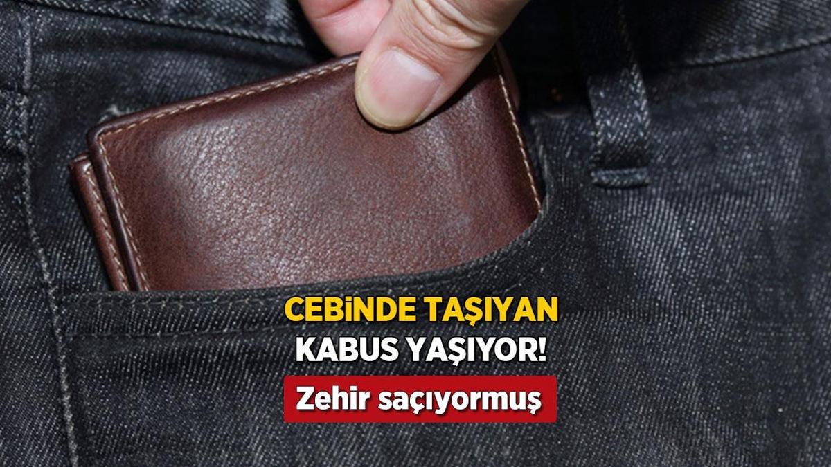 Cebinde taşıyanların haberi yok! Bu cüzdan zehir saçıyor, markası açıklandı