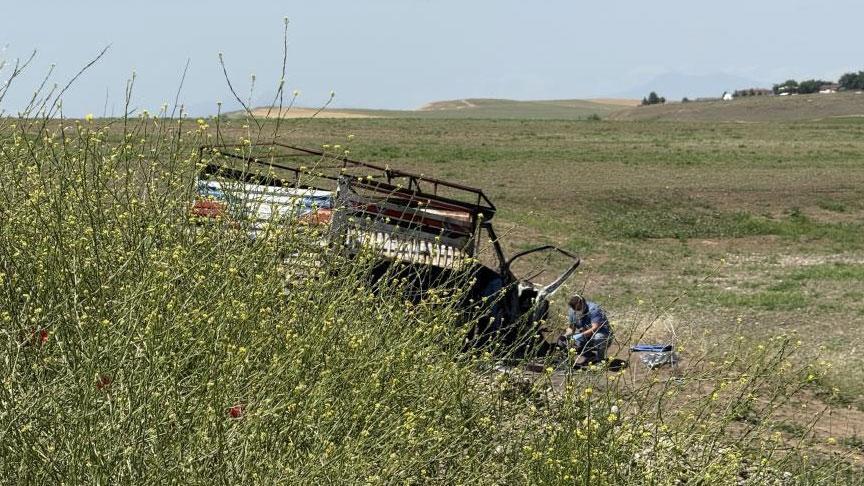 Diyarbakır’da fecî olay! Baba ve 15 yaşındaki oğul kamyonetle yanmış halde bulundu