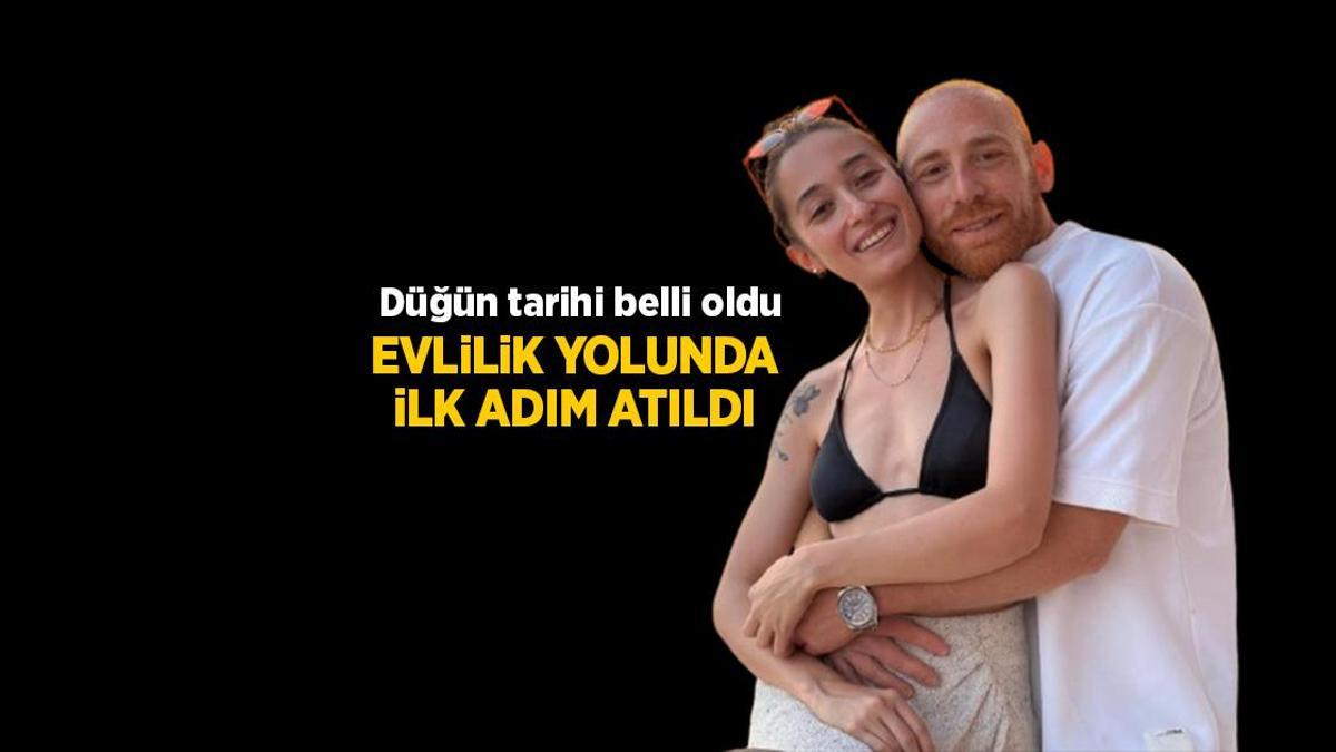 Furkan Kızılay ve Tutku Yılmaz evlilik yolunda birinci adımı attı! İşte nişandan birinci kareler