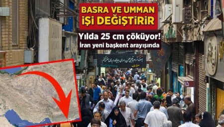 Her yıl 25 cm çöküyor! İran yeni başşehir arayışında: Basra ve Umman işi değiştirir