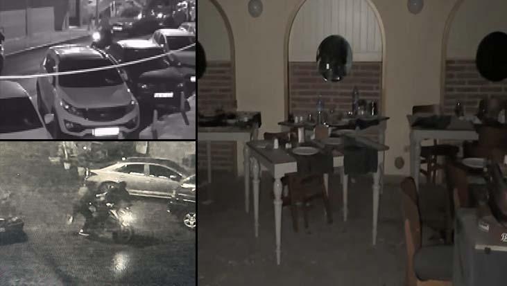 Kağıthane’de dehşet anları! Cümbüş yerine el bombalı atak kamerada