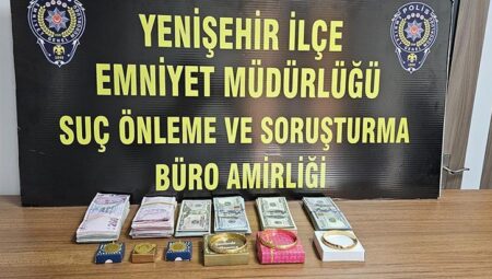 Kocasından altınları saklamak isteyen bayanın oyunu başına keder oldu