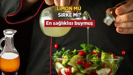 Limon mu, sirke mi? Salata için hakikat asidi seçin, kilo vermek isteyenler için birebir