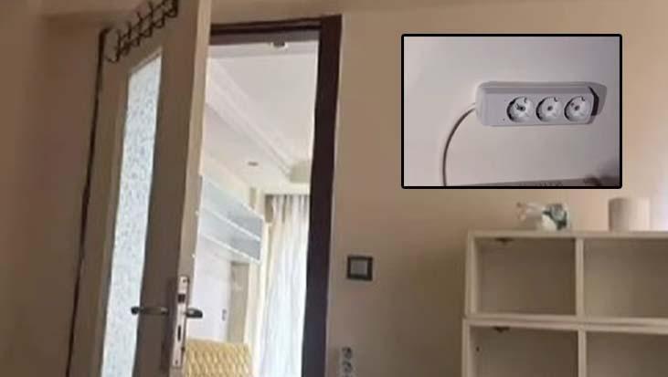Meskenini aparta çevirip prizlere kapalı kamera yerleştirdi! Denizli’de skandal