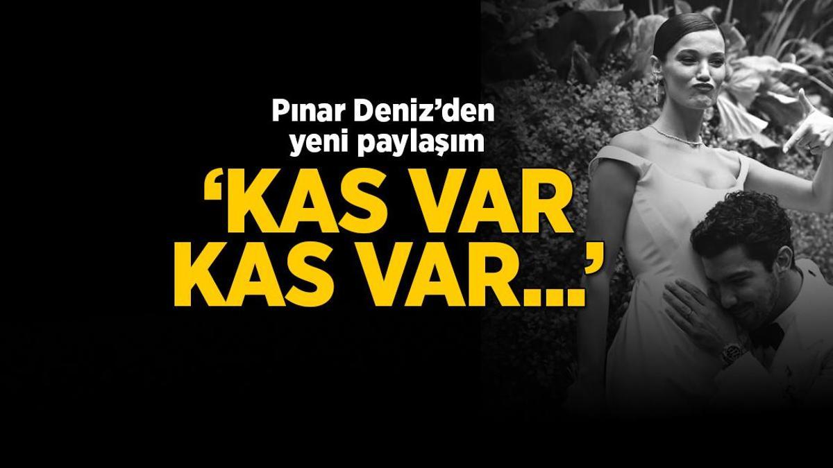 Pınar Deniz’den yeni paylaşım! Bu defa oğlu ve eşine yer verdi: Kas var, kas var…