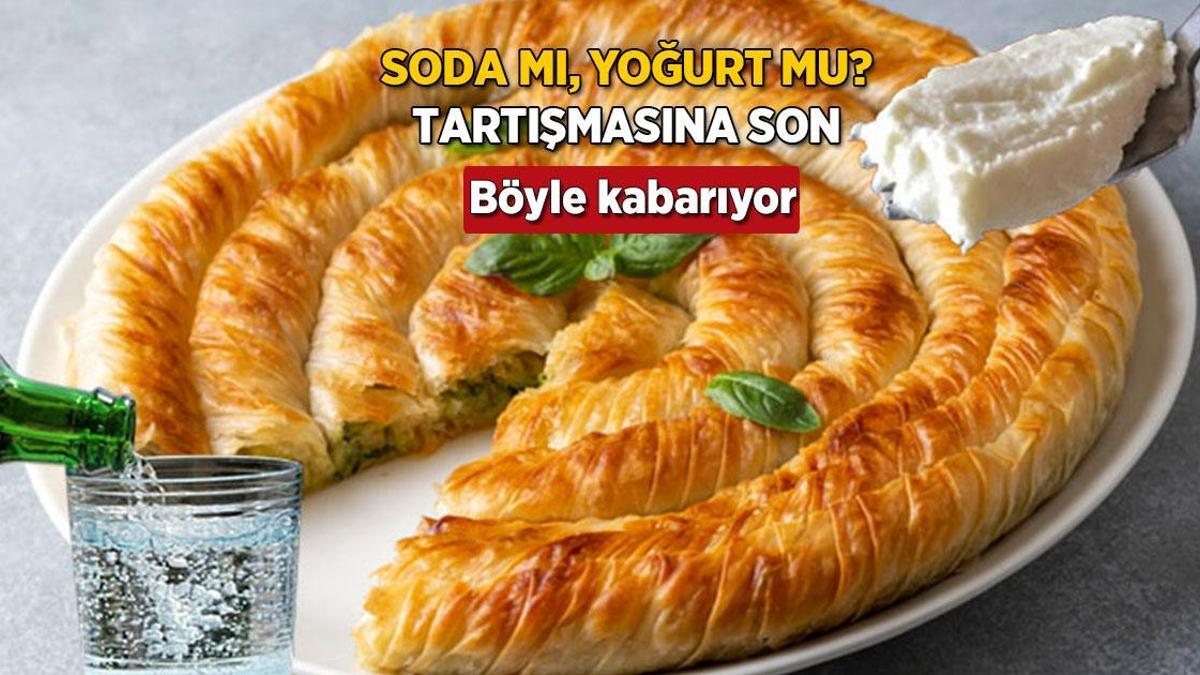 Soda mı, yoğurt mu tartışmasına son! Böreği asıl kabartan materyal buymuş
