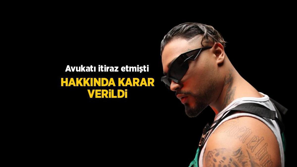 Son dakika: Rapçi Lvbel C5 hakkında karar verildi