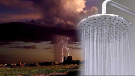 Tehlike banyo borularından meskene sızıyor! Fırtınada duş almayın, risk su tesisatı