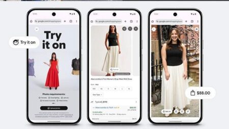 Tek tıkla kıyafet değiştirin. Google’ın yeni yapay zekası bayanların favorisi olabilir
