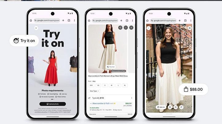 Tek tıkla kıyafet değiştirin. Google’ın yeni yapay zekası bayanların favorisi olabilir