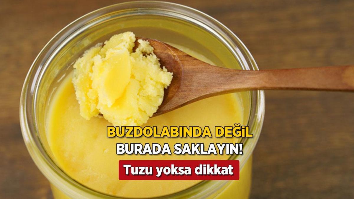 Tereyağını buzdolabında saklamayın! Oda sıcaklığı yetiyor, tuzsuzsa dikkat